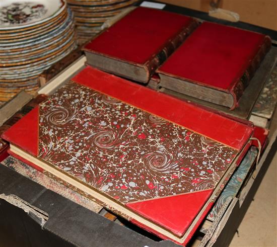 Box of Antiquarian books(-)